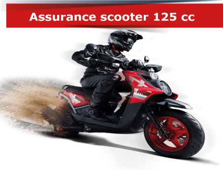 Assurance scooter 125cc